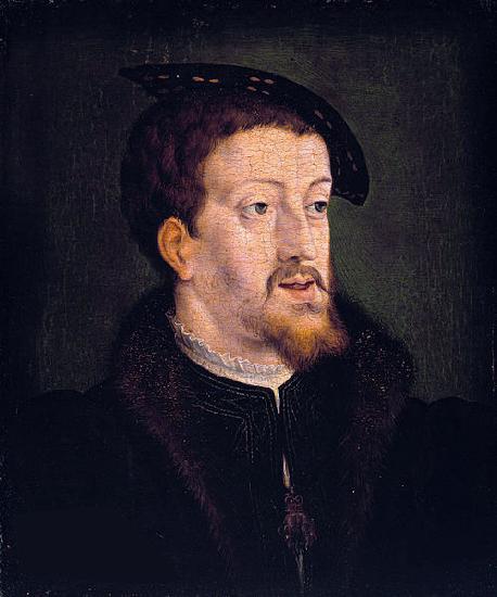 Jan Cornelisz Vermeyen Portrait of Charles V (1500-58), emperor of the Holy Roman Empire oil painting picture